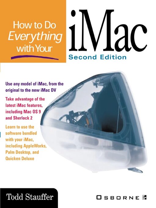 Title details for How to Do Everything with Your iMac by Todd Stauffer - Available